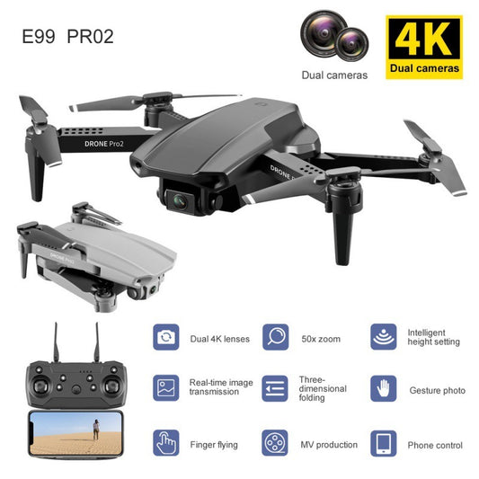 E99 PRO2 Drone Folding Quad-Axis Aerial Photographer Long Range